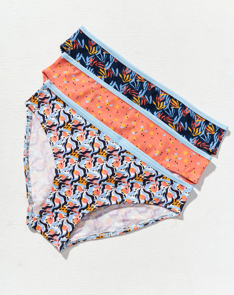 Bikini Underwear Pack of 3 for Women