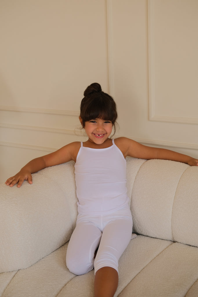 Cotton Pantacourt for Girls