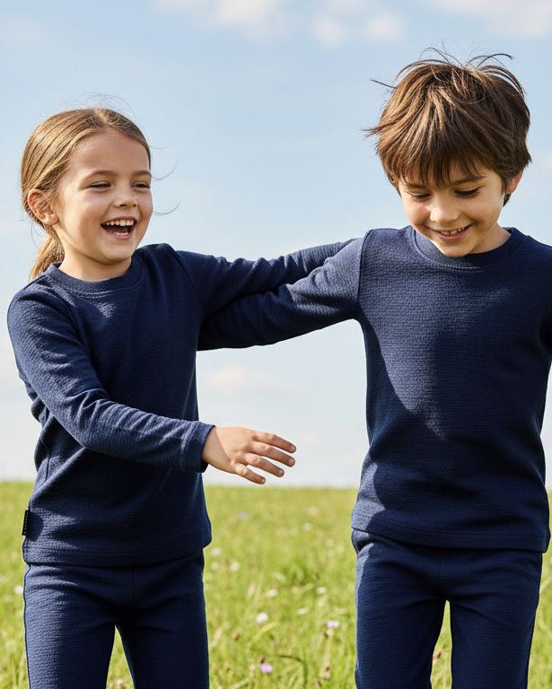 Girls Long sleeve Brushed Solid