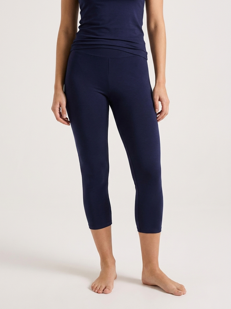 Vona Women Essentials Pantacourt Solid Single Jersey 95% Cotton - 5% Lycra